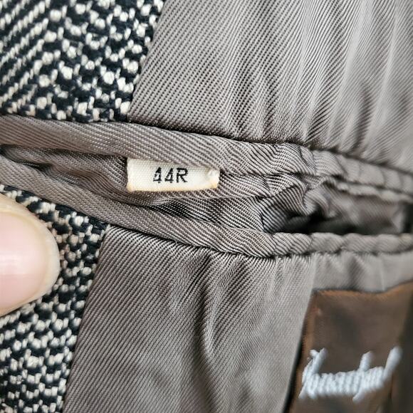 Jonathan Edwards Men's Vintage 100% Silk Blazer Jacket 44R - Picture 8 of 12